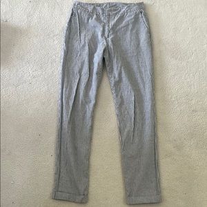 brandy straight leg slacks